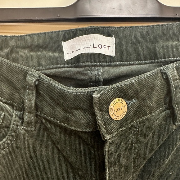 Green Corduroy Pants - Picture 3 of 4